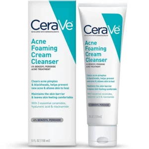 CeraVe Acne Foaming Cream Cleanser – 150m