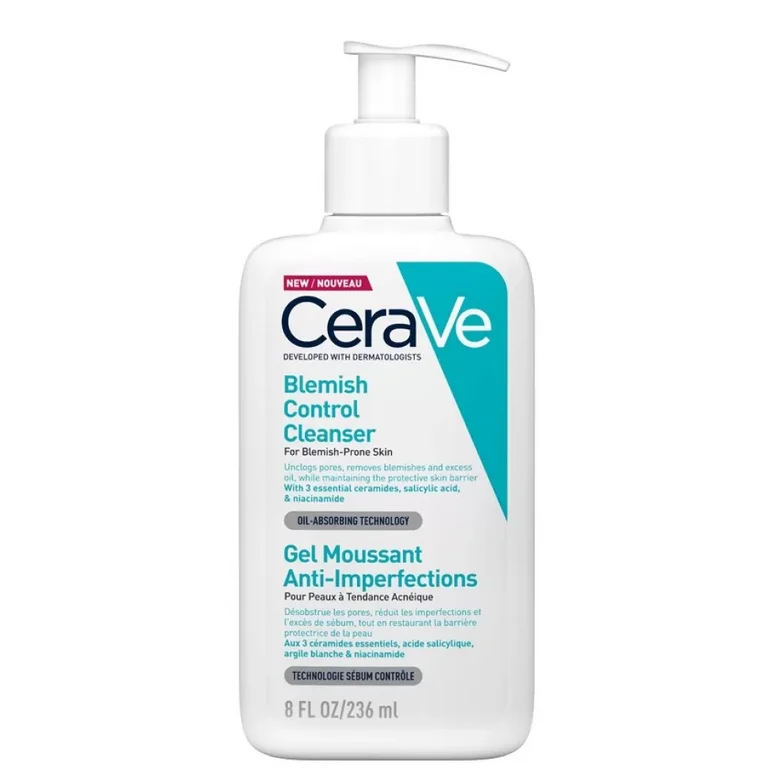 Cerave Blemish Control Cleanser for Blemish-Prone Skin – 236ml